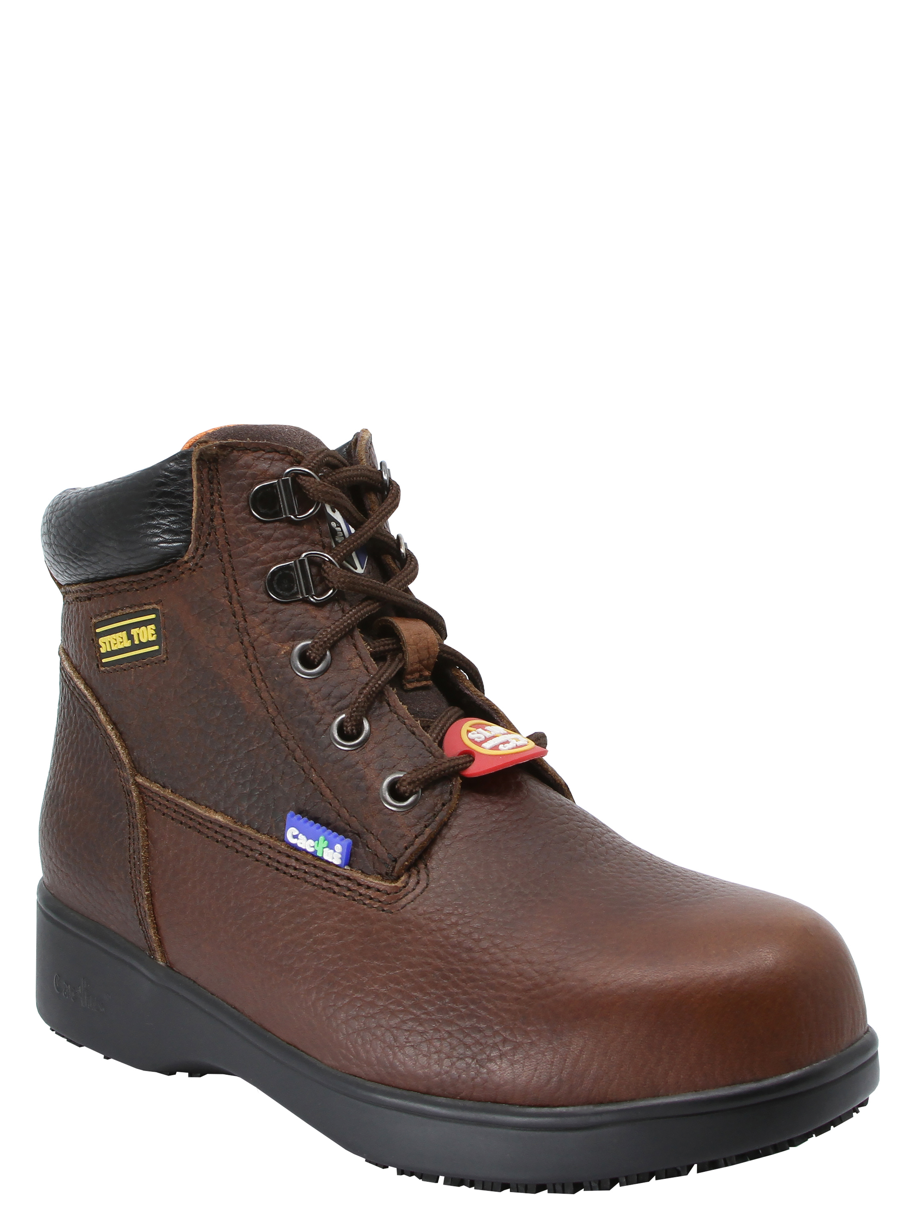 Cactus Womens LS60S Black Slip-Resistant Outsole Steel Toe Boot 